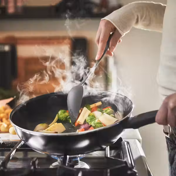 HEMLAGAD Сотейник c крышкой - антипригарное покрытие чёрный 26 см - фото 7