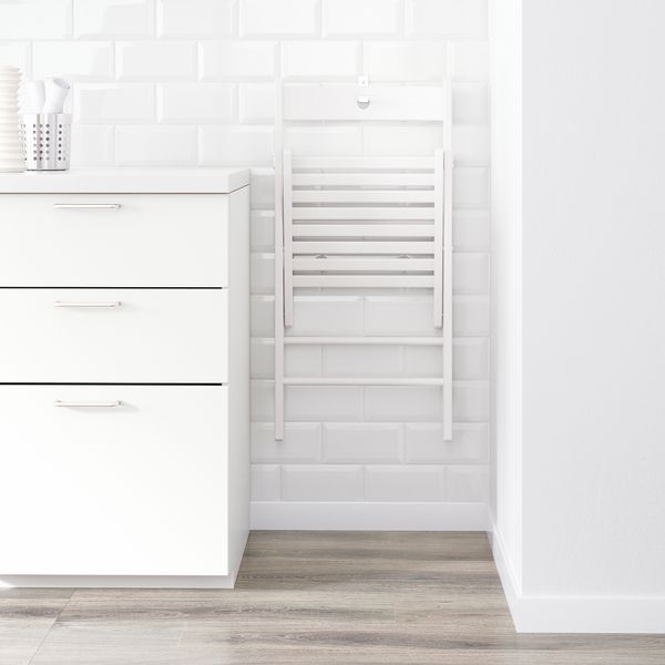 Стул складной, белый IKEA TERJE ТЕРЬЕ 802.224.41 - фото 4