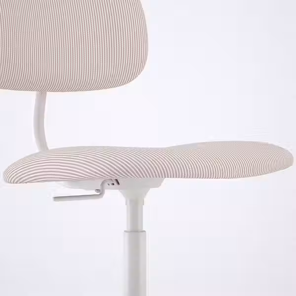 BLECKBERGET Рабочий стул - Klovsta белый/оранжево-коричневый - фото 6