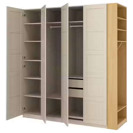 PAX / BERGSBO Гардероб, комбинация