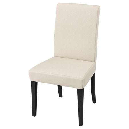 Стул, темно-коричневый, Линнерид неокрашенный IKEA ХЕНРИКСДАЛЬ 792.271.66