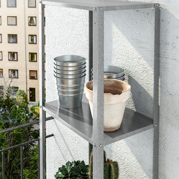 Стеллаж, для дома, улицы 40x27x183 см IKEA HYLLIS ХИЛЛИС 904.885.05 - фото 7