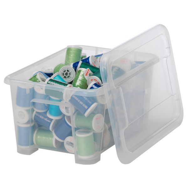 Контейнер с крышкой САМЛА, прозрачный - фото 2