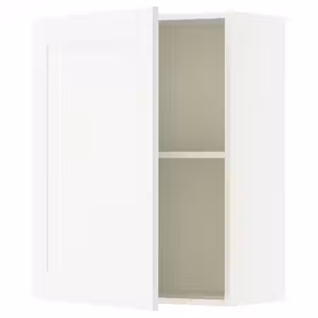KNOXHULT Навесной шкаф с дверцей - белый каркас 60x75 см