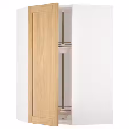 METOD Углов навесн шкаф с вращающ секцией