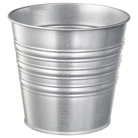 Кашпо, для дома, улицы/оцинковка 12 см IKEA SOCKER СОККЕР 203.719.38