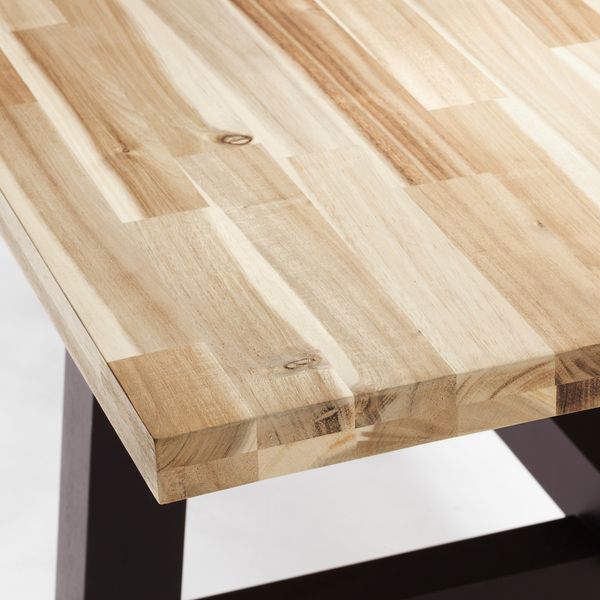 Стол и 6 стульев, 235x100 cm IKEA NORRARYD НОРРАРИД, SKOGSTA СКОГСТА 192.461.44 - фото 4