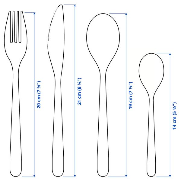 IKEA, дополнительный ракурс - схема-чертеж с размерами