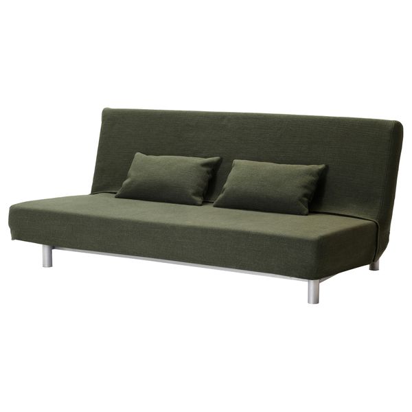 Диван-кровать 3-местный БЕДИНГЕ / АЛМОС, Эдшен зеленый - фото 1