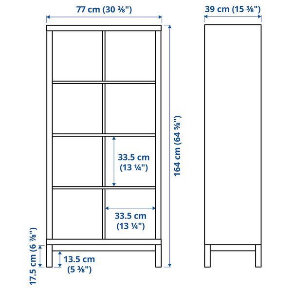 IKEA, дополнительный ракурс - схема-чертеж с размерами