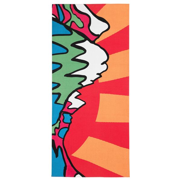 Ковер, безворсовый СПРИДД, различные орнаменты (80x180 см) - схема-чертеж с размерами