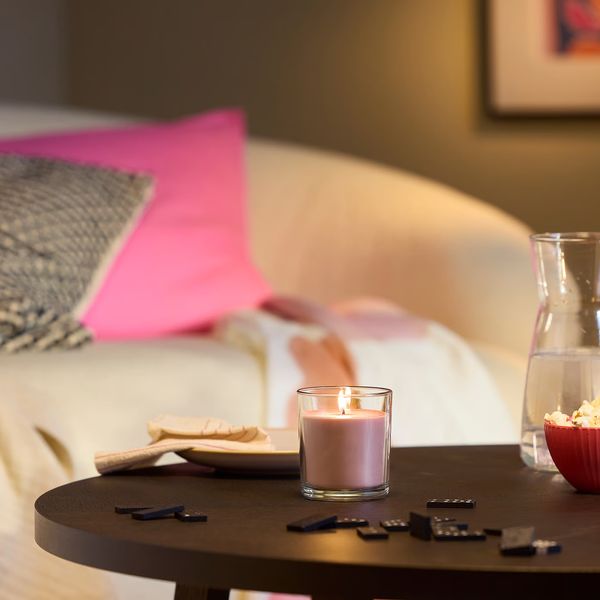 LOTSFÅGEL ЛОТСФОГЕЛЬ Ароматическая свеча в стакане - фото 2