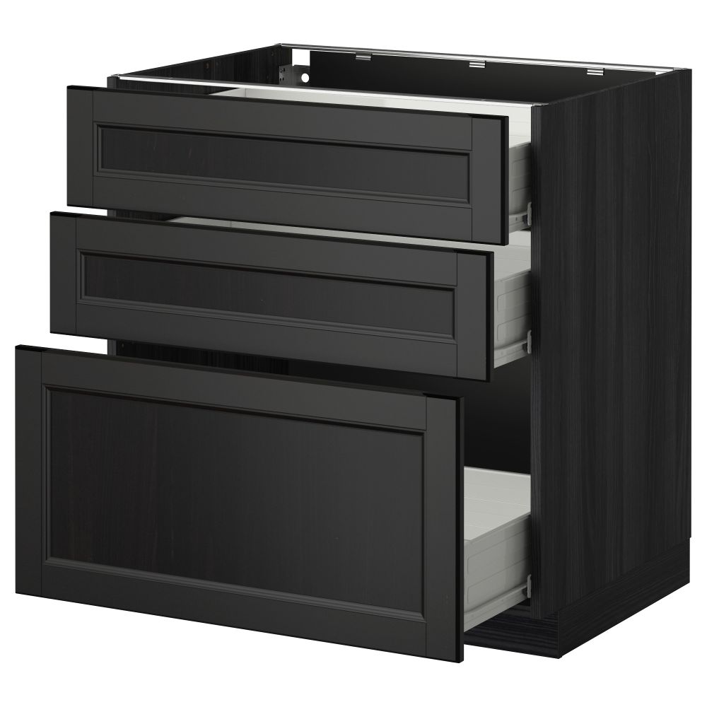 IKEA, вид спереди - схема-чертеж с размерами