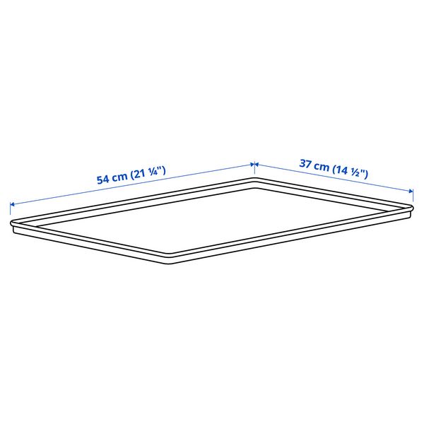 IKEA, дополнительный ракурс - схема-чертеж с размерами