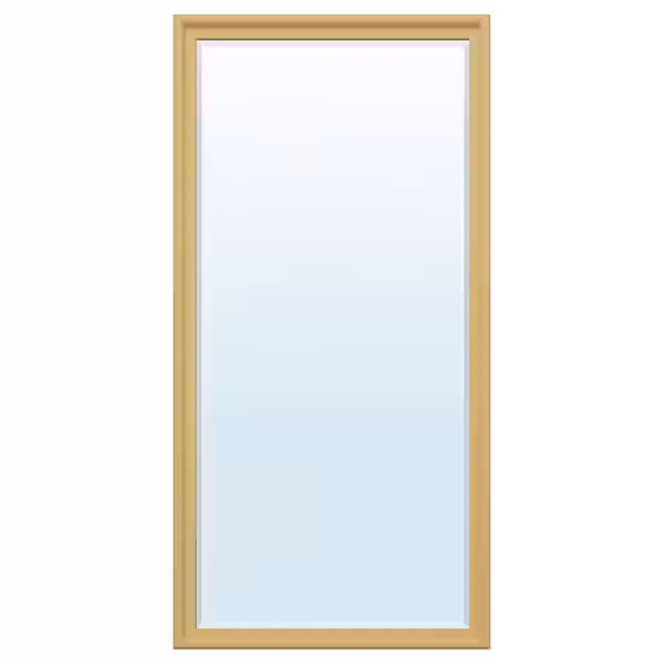 PINGSTSYREN ПИГНСТСЮРЕН Зеркало - светлый желто-бежевый 60x120 см - фото 1