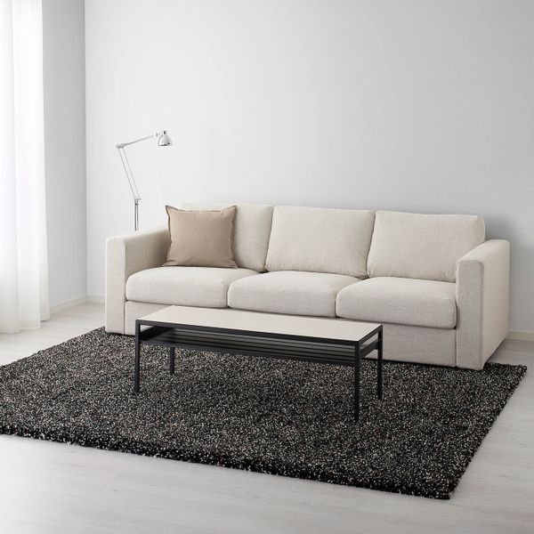 Ковер, длинный ворс, темно-серый 200x270 см IKEA VINDUM ВИНДУМ 903.743.87 - фото 3