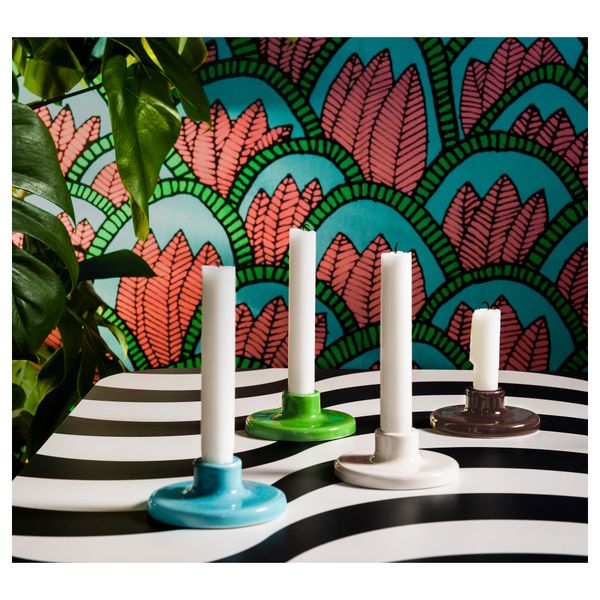 Подсвечник ТИЛЛФЭЛЛЕ, разные цвета (9 см) - схема-чертеж с размерами