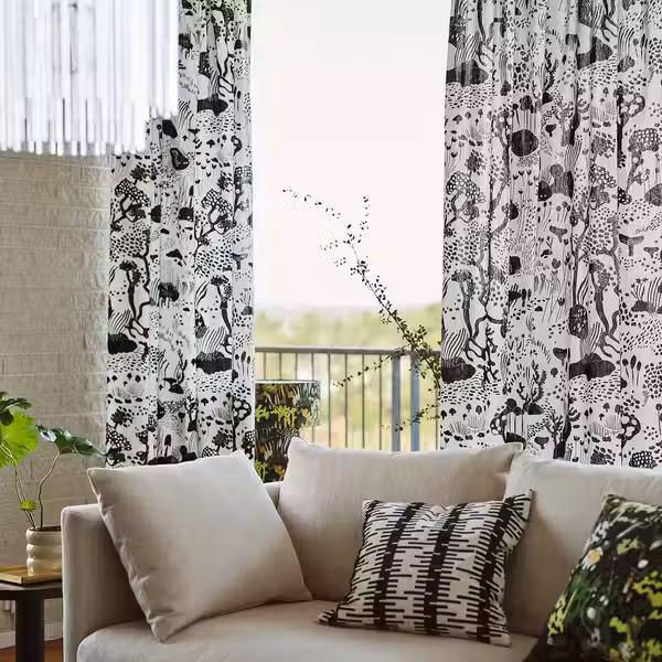 STOCKHOLM 2025 СТОКГОЛЬМ 2025 Гардины, 2 шт. - фото 2