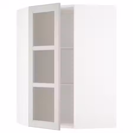 METOD Углов навесн шк с полками/сткл дв