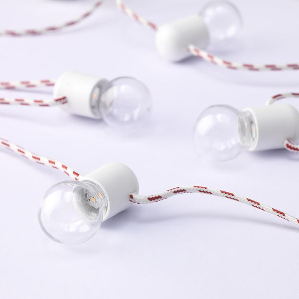 Гирлянда, 12 светодиодов, с батарейным питанием IKEA СТРОЛА 404.441.75 - фото 2