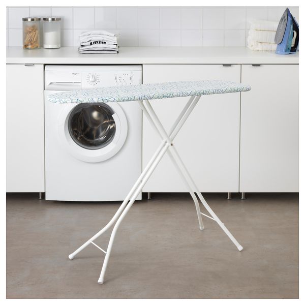 Гладильная доска РУТЕР, белый (108x33 см) - схема-чертеж с размерами