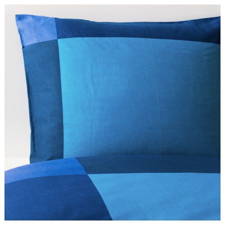 Пододеяльник и 2 наволочки БРУНКРИСЛА, синий