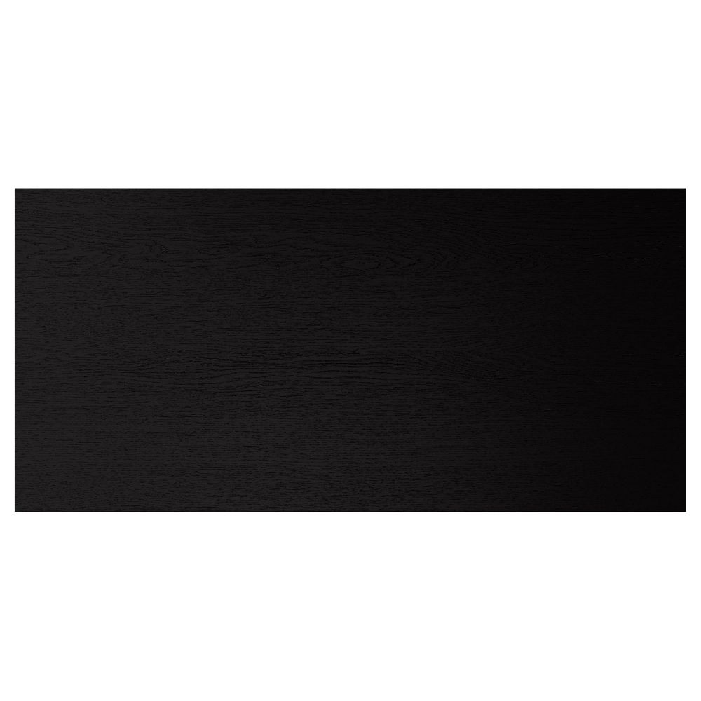 4 панели для рамы раздвижной дверцы ИЛЬСЕНГ, черно-коричневый - фото 1