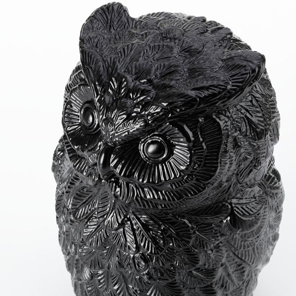 Украшение, сова черный 22 см IKEA ERINRA ЭРИНРА 205.019.49 - фото 2