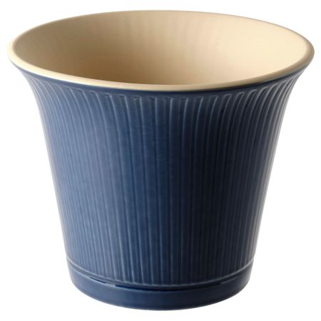 Кашпо, 15 см, для дома, улицы синий IKEA KAMOMILL КАМОМИЛ 804.852.20