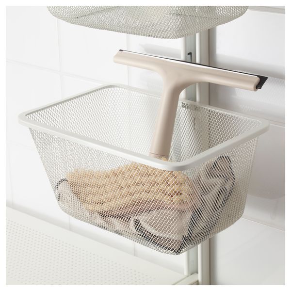 Настенная шина, полки, сушилка АЛЬГОТ, металлический белый (132x61x199 см) - фото 4