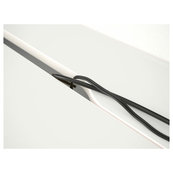 Письменный стол АЛЕКС, белый (131x60 см) - фото 6