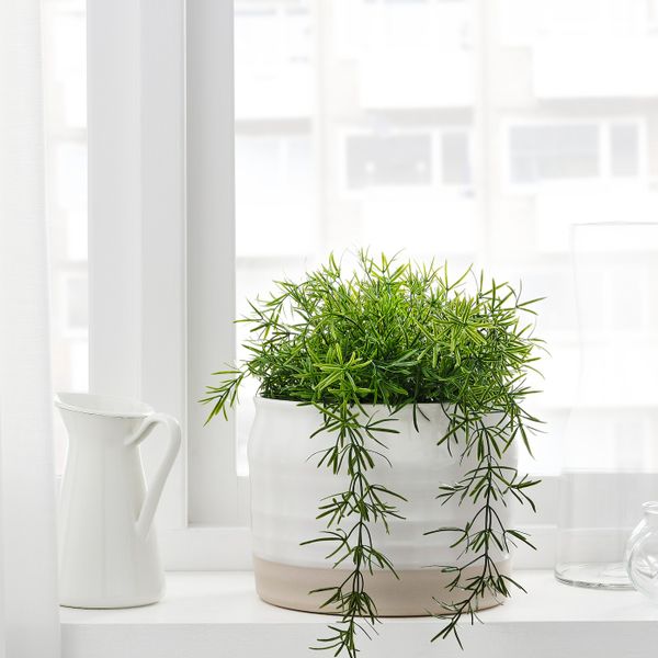 Ваза, белый с оттенком 17 см IKEA FALLENHET ФАЛЛЕНХЕТ 704.976.81 - фото 2