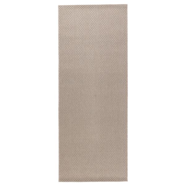 Ковер безворсовый, для дома/улицы МОРУМ, д/дома/улицы бежевый (80x200 см) - фото 1