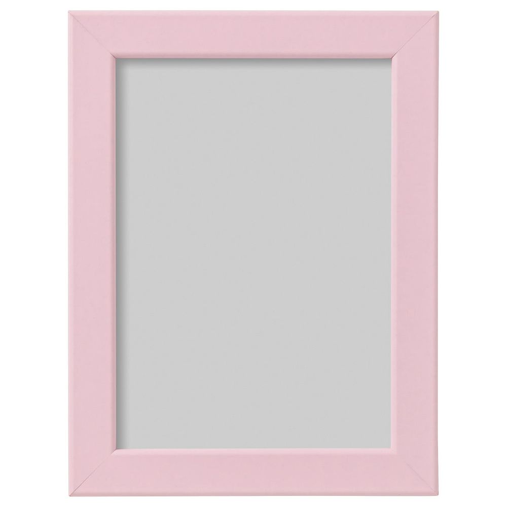 Рама, розовый 13x18 см IKEA ФИСКБУ 503.718.33 - фото 1