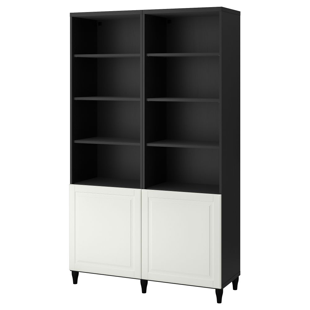 Комбинация для хранения, 120x42x202 cm IKEA BESTÅ БЕСТО 694.371.22 - фото 1
