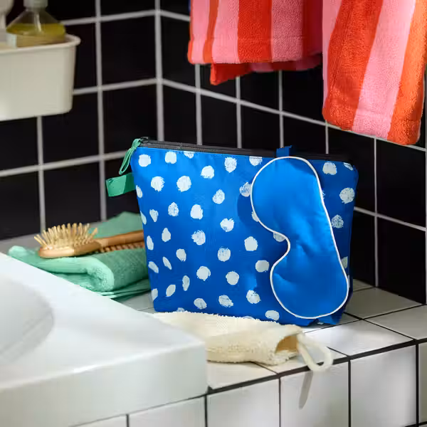 SKOGSSALLAT СКОГССАЛЛАТ Маска для сна - синий - фото 3