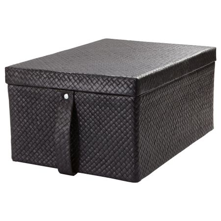 Коробка с крышкой БЛАДИС, черный