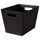 Корзина БЛАДИС, черный (27x35x25 см)