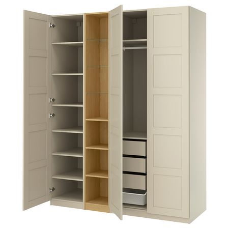 PAX / BERGSBO Гардероб, комбинация