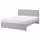 GLADSTAD ГЛАДСТАД Каркас кровати с обивкой - Kabusa светло-серый 160x200 см