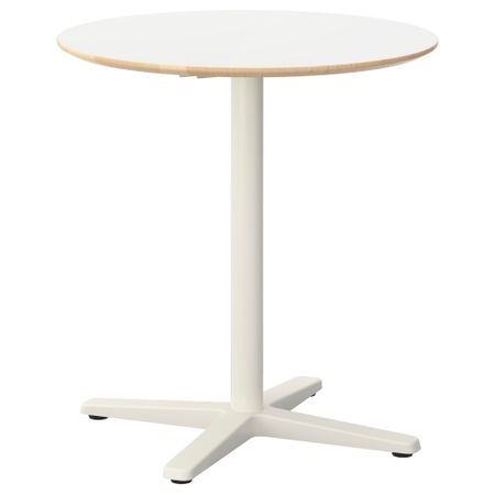 Стол БИЛЬСТА, белый, белый (70 см)