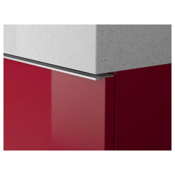 Шкаф для раковины с 2 ящиками ГОДМОРГОН / БРОВИКЕН, красный - схема-чертеж с размерами