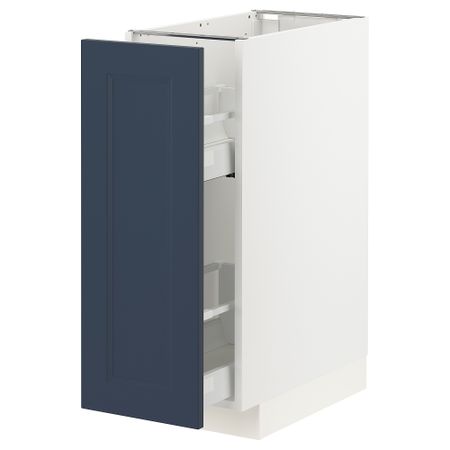 Напольный шкаф, выдвижной внутри элементы IKEA METOD МЕТОД, MAXIMERA МАКСИМЕРА 894.029.75