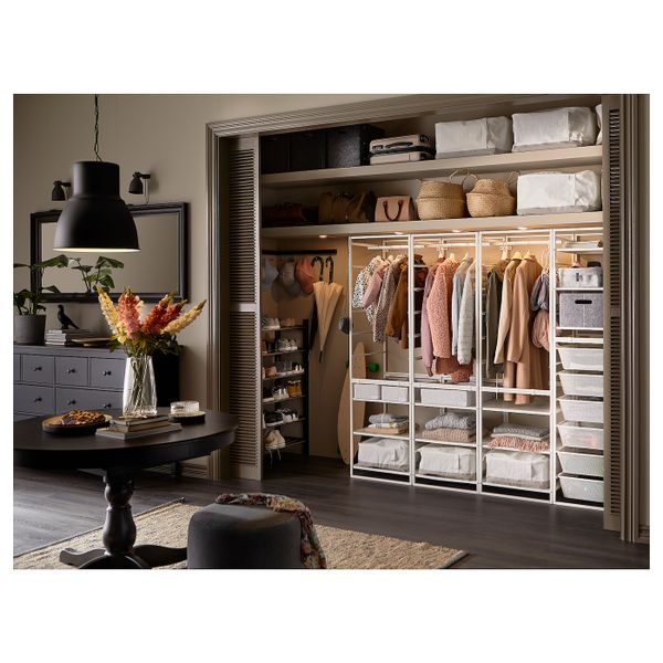 Каркас сетчетые корзины/штанга, стеллажи 198x51x173 см IKEA JONAXEL ЙОНАКСЕЛЬ 092.976.76 - фото 3