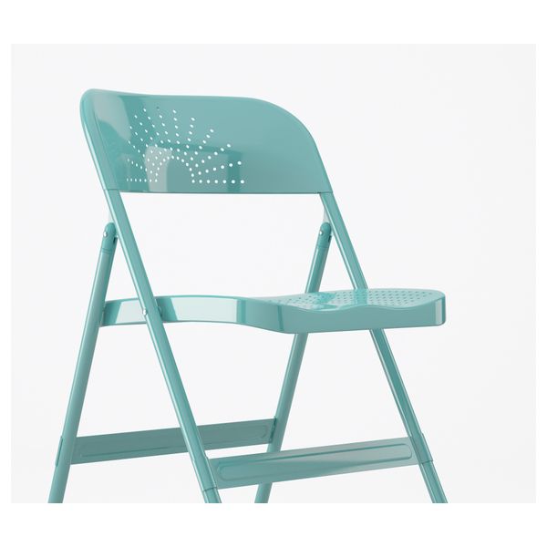 Стул складной ФРОДЕ, бирюзовый - фото 6