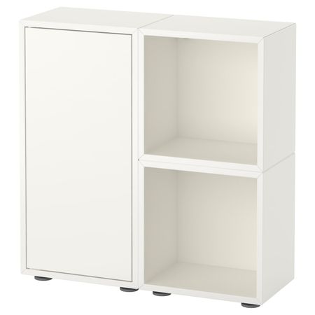 Комбинация шкафов с ножками, белый 70x25x72 см IKEA EKET ЭКЕТ 691.891.98