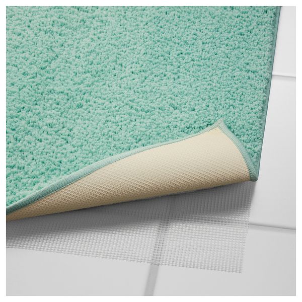 Коврик для ванной ГРОШЁН, зелено-синий (65x100 см) - фото 2
