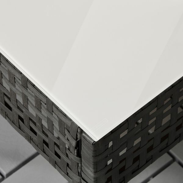 4-местный комплект садовой мебели, черно-коричневый/Холло бежевый IKEA КУНГСХОЛЬМЕН 492.287.99 - фото 3