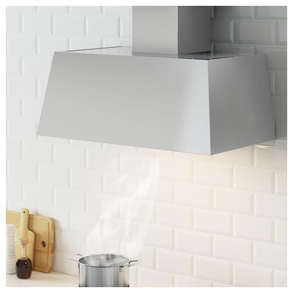 Колпак вытяжного шкафа стенного крепления ГРИЛЬЕРА, нержав сталь - фото 3