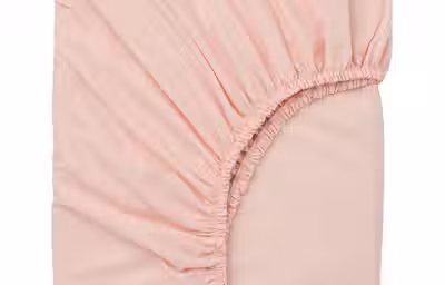 DVALA Простыня натяжная - светло-розовый 160x200 см